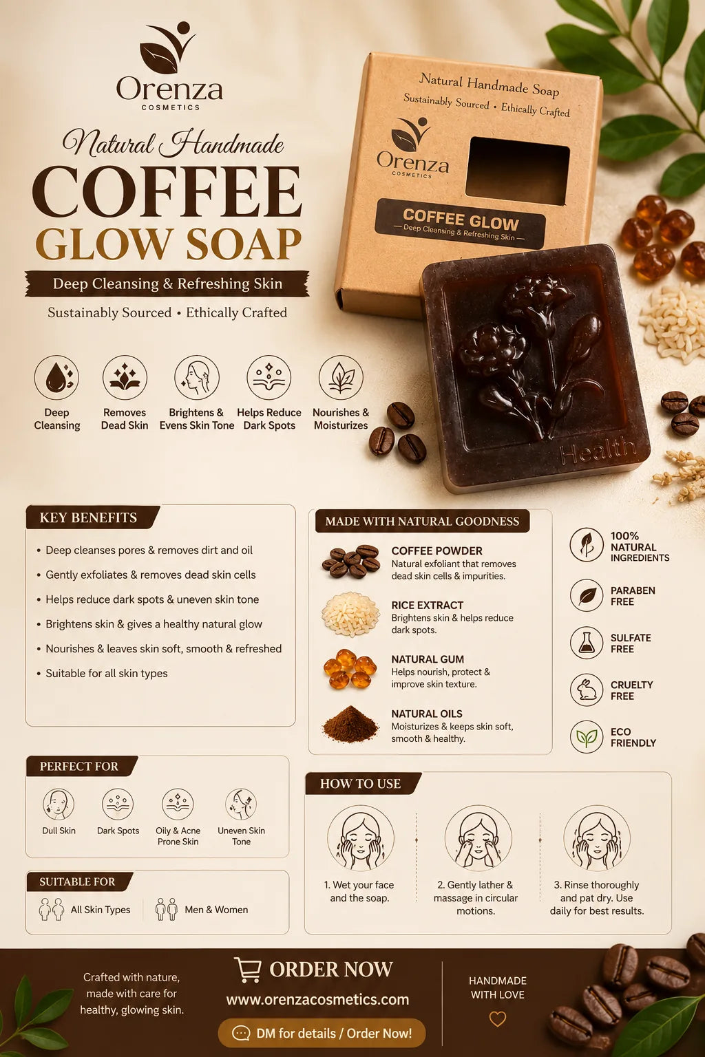 Organic Coffee Soap